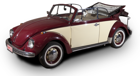 Volkswagen Bordeaux Kever Cabrio